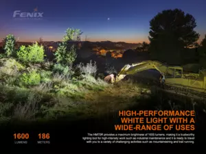 FENIX Nabíjecí čelovka HM70R + Fenix E-LITE