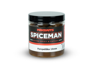 MIKBAITS Spiceman boilie v dipu 250ml - Pampeliška 16mm