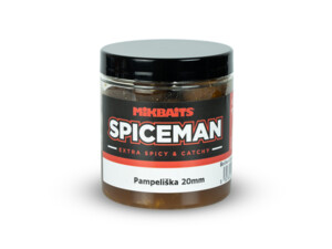 MIKBAITS Spiceman boilie v dipu 250ml - Pampeliška 20mm