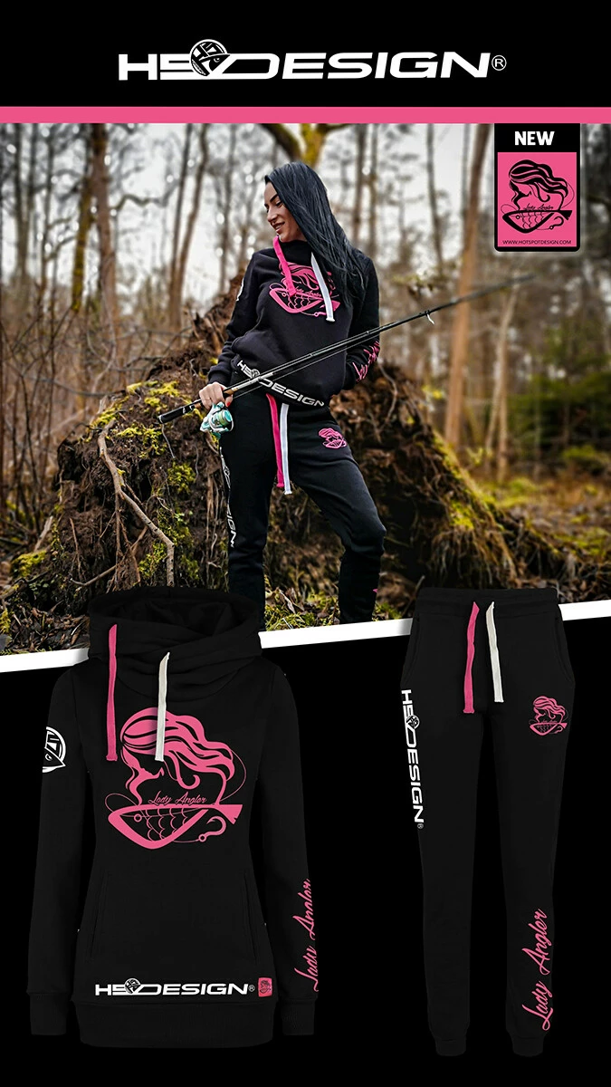 Hotspot Design Dlouhá dámská mikina LADY ANGLER vel.L VÝPRODEJ