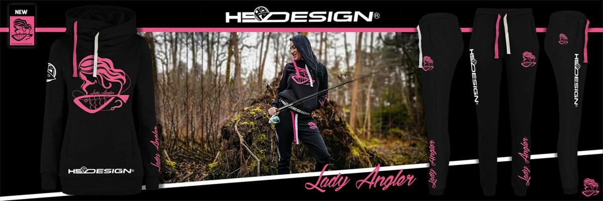 Hotspot Design Dlouhá dámská mikina LADY ANGLER vel.L VÝPRODEJ