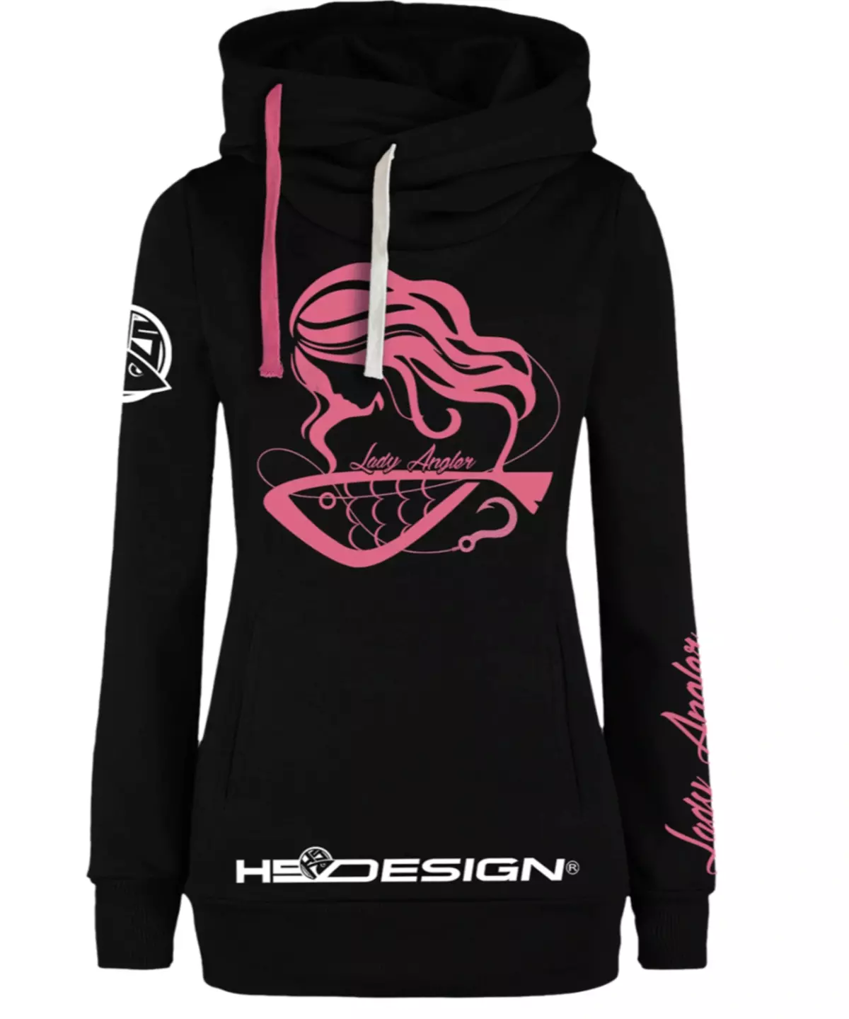 Hotspot Design Dlouhá dámská mikina LADY ANGLER vel.L VÝPRODEJ