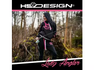 Hotspot Design Dlouhá dámská mikina LADY ANGLER vel.L VÝPRODEJ