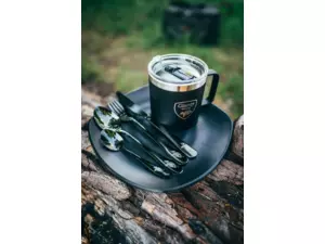 Giants fishing Set nádobí - termo hrenek + sada příborů + talíř