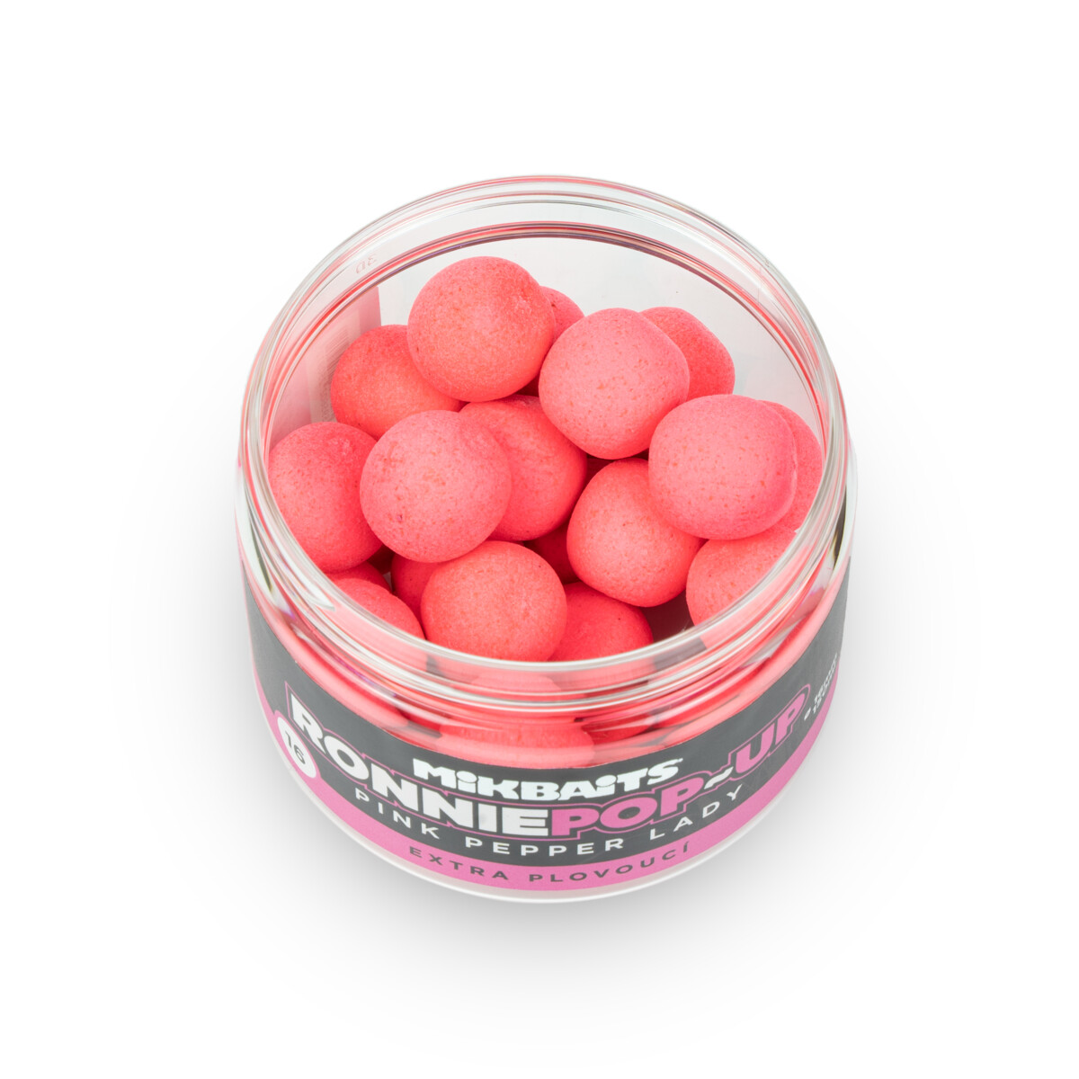 MIKBAITS Ronnie pop-up 150ml - Pink Pepper Lady 16mm