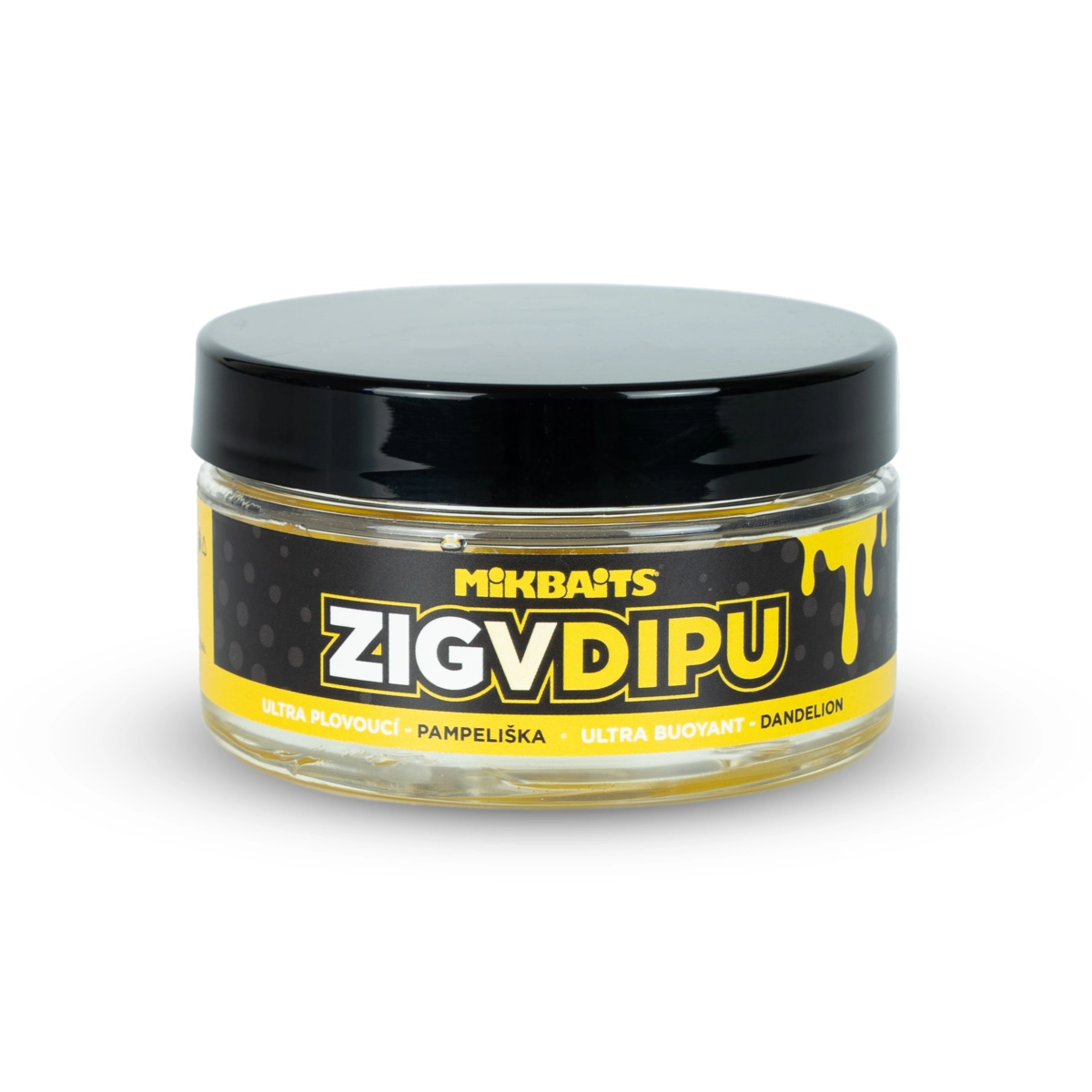 MIKBAITS Zig ultra plovoucí v dipu - Pampeliška 15mm