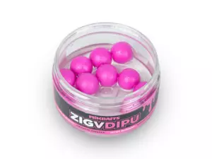 MIKBAITS Zig ultra plovoucí v dipu - Pikantní švestka 15mm