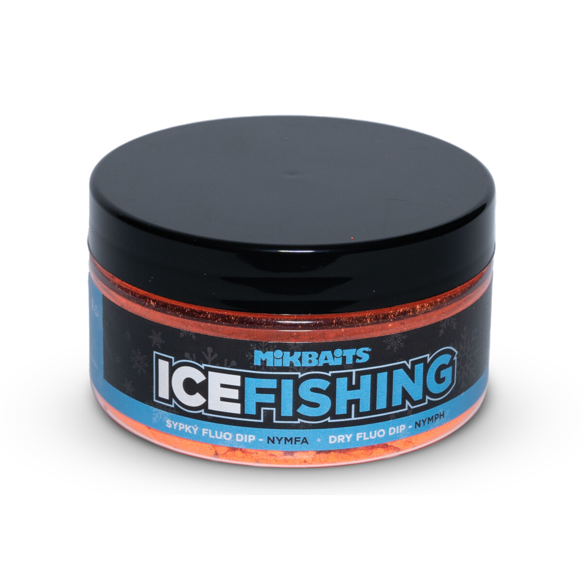 MIKBAITS ICE FISHING range - Sypký fluo dip Nymfa 100ml