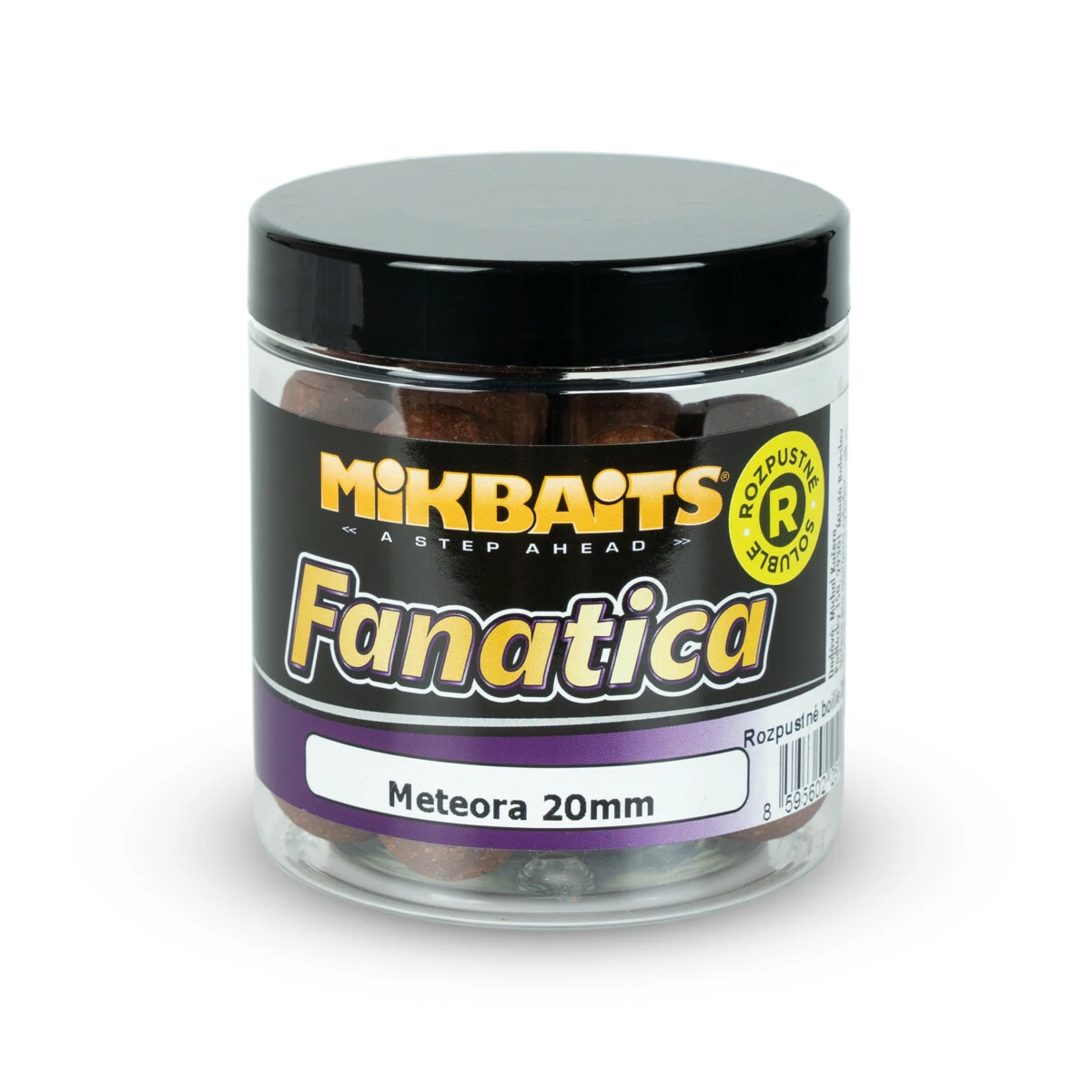 MIKBAITS Fanatica boilie rozpustné 250ml - Meteora 20mm