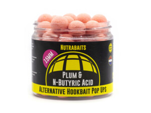 Nutrabaits pop-up - Plum & N-Butyric Acid 15mm
