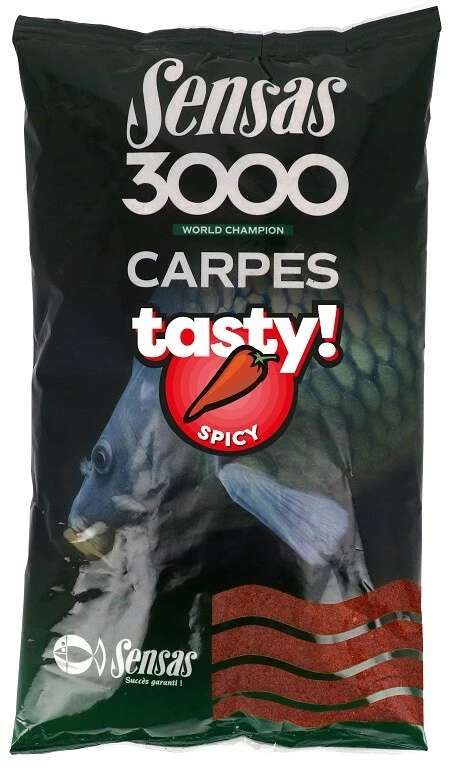 Sensas Krmítková směs 3000 Carp Tasty 1kg VÝPRODEJ