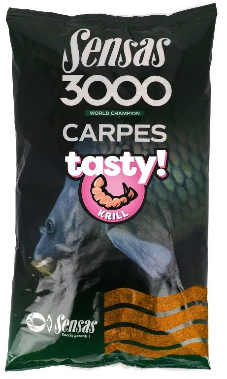 Sensas Krmítková směs 3000 Carp Tasty 1kg VÝPRODEJ