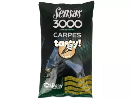 Sensas Krmítková směs 3000 Carp Tasty 1kg VÝPRODEJ