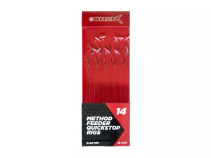 FEEDER EXPERT návazce - Návazce č.14 s nekonečnou zarážkou 10ks