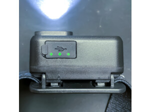 Hlásiče FLACARP - Čelovka HL 2000 se zeleným světlem
