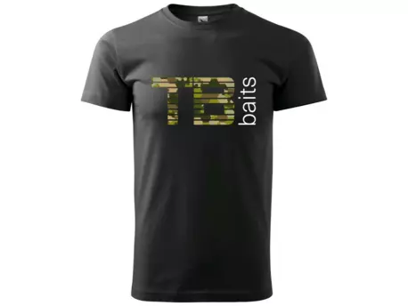 TB Baits Tričko Hexagon Camo XXXXL VÝPRODEJ