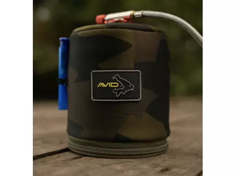 Avid Carp Pouzdro na plynovou kartuši Camo Neoprene Gas Canister Holder AKCE