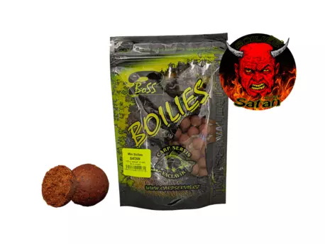 CARP SERVIS VÁCLAVÍK Mini boilies Boss2 - 150 g/12 mm/Satan