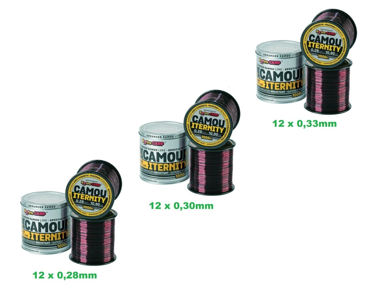 EXTRA CARP EXC Trade Pack Vlasec ITERNITY 1000m - 36 ks