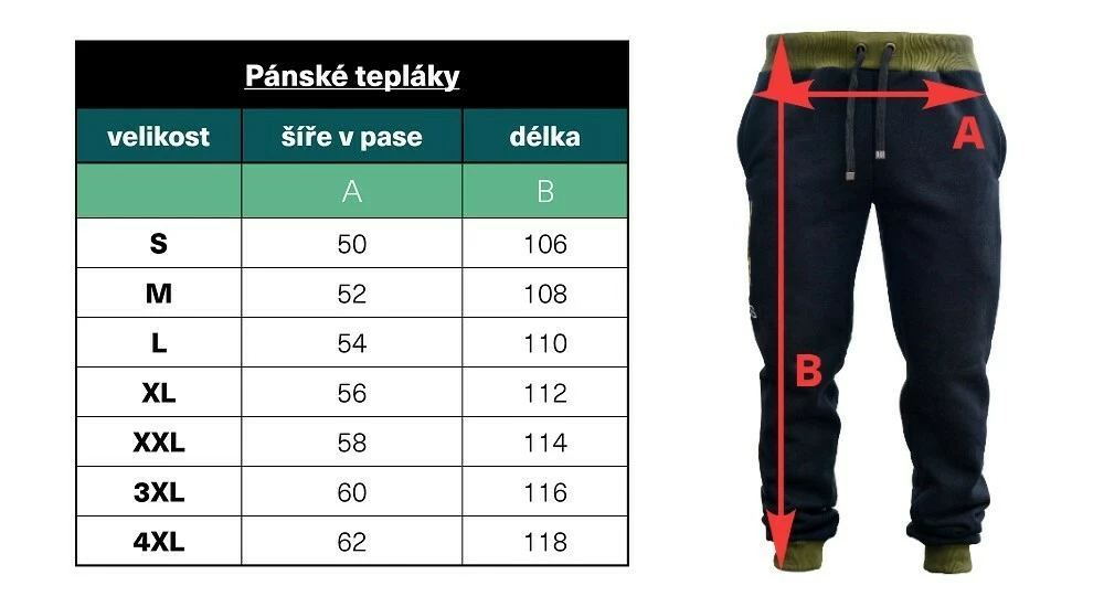 TB Baits Tepláky Hexa Camo Joggers