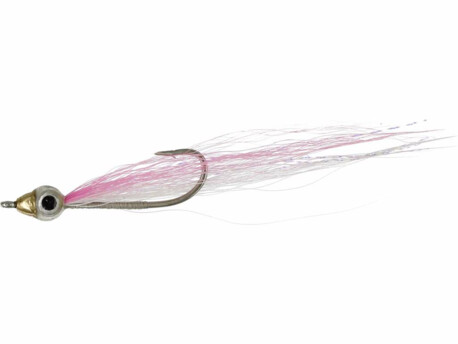 Unique Flies Jiggy Fly Pink/White