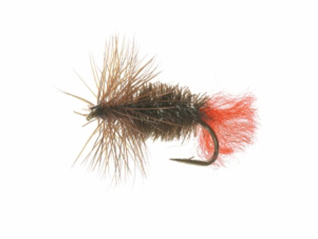 Unique Flies Red tag RED/BROWN