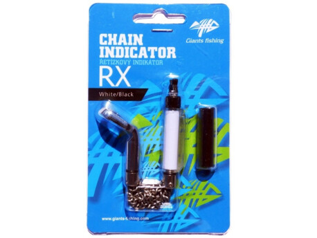 GIANTS FISHING Řetízkový indikátor Chain Indicator RX White/Black VÝPRODEJ