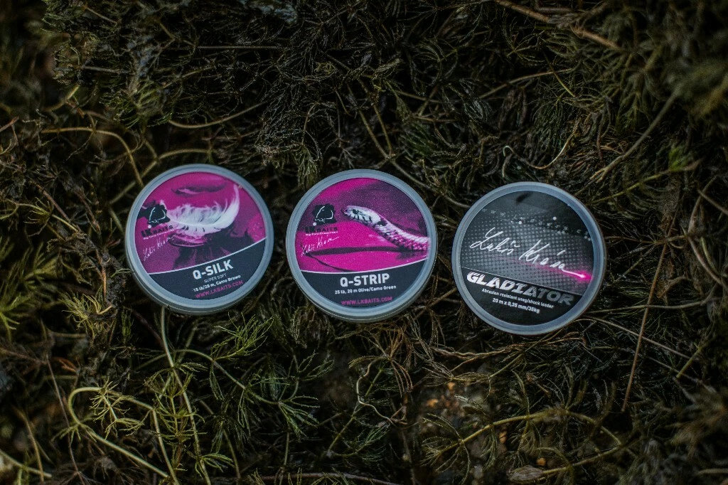 LK Baits ztužená šňůrka Q-Strip 20m