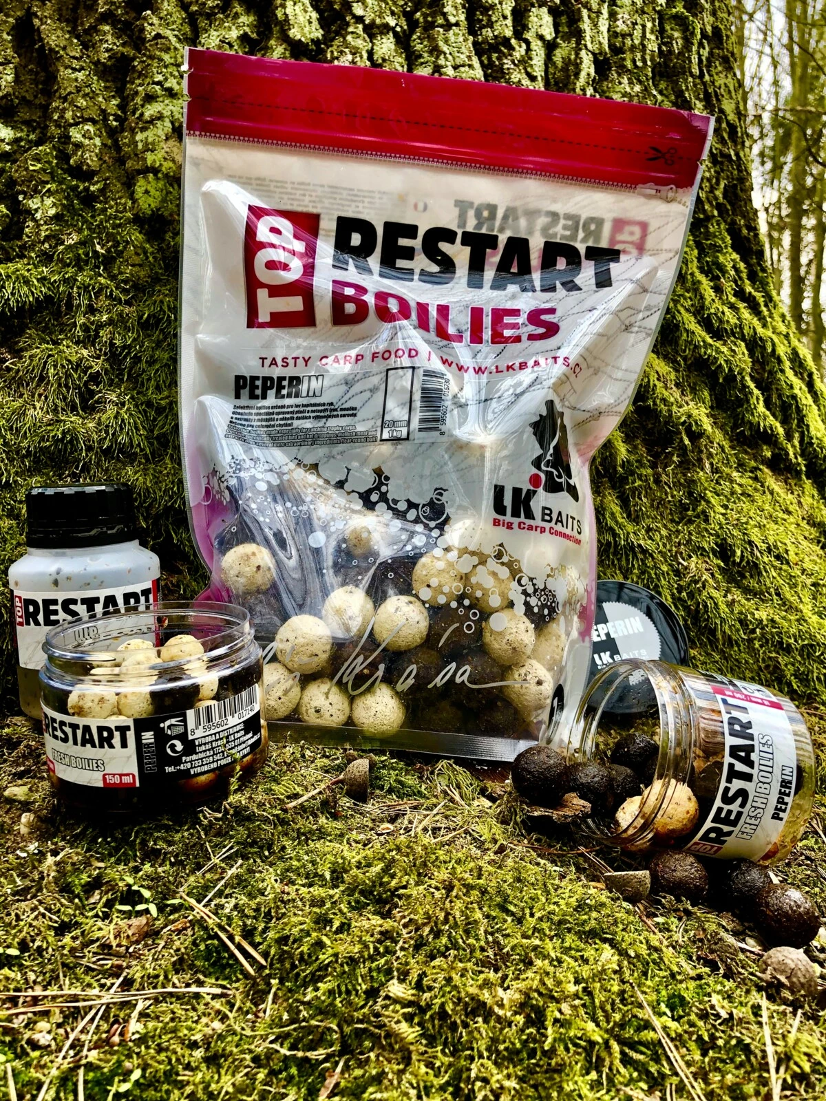 LK Baits Top ReStart Boilies Peperin