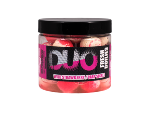 LK Baits DUO X-Tra Fresh Boilies Wild Strawberry/Carp Secret