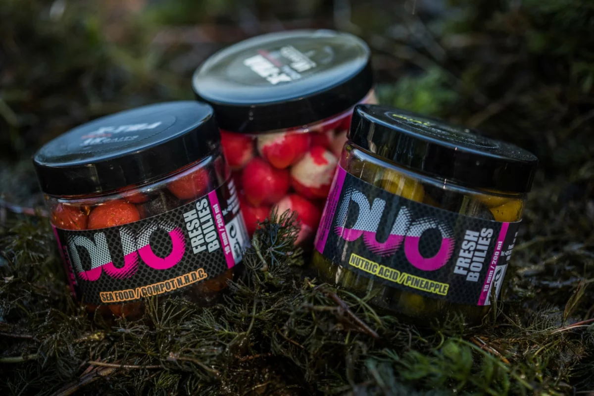 LK Baits DUO X-Tra Fresh Boilies Sea Food/Compot NHDC