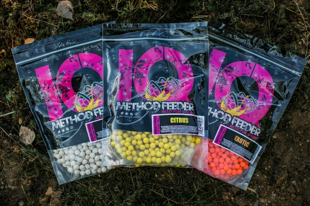 LK Baits IQ Method Feeder Boilies 10-12mm, 600g