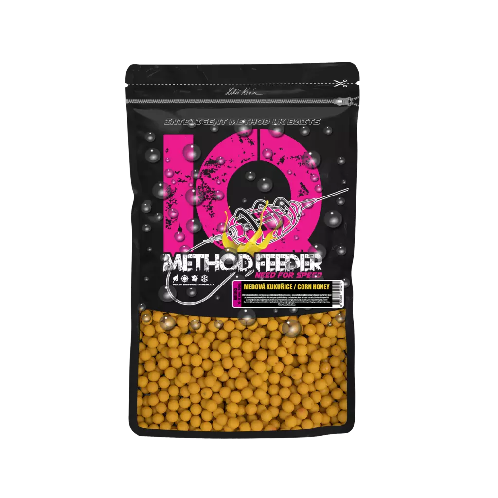 LK Baits IQ Method Feeder Boilies 10-12mm, 600g