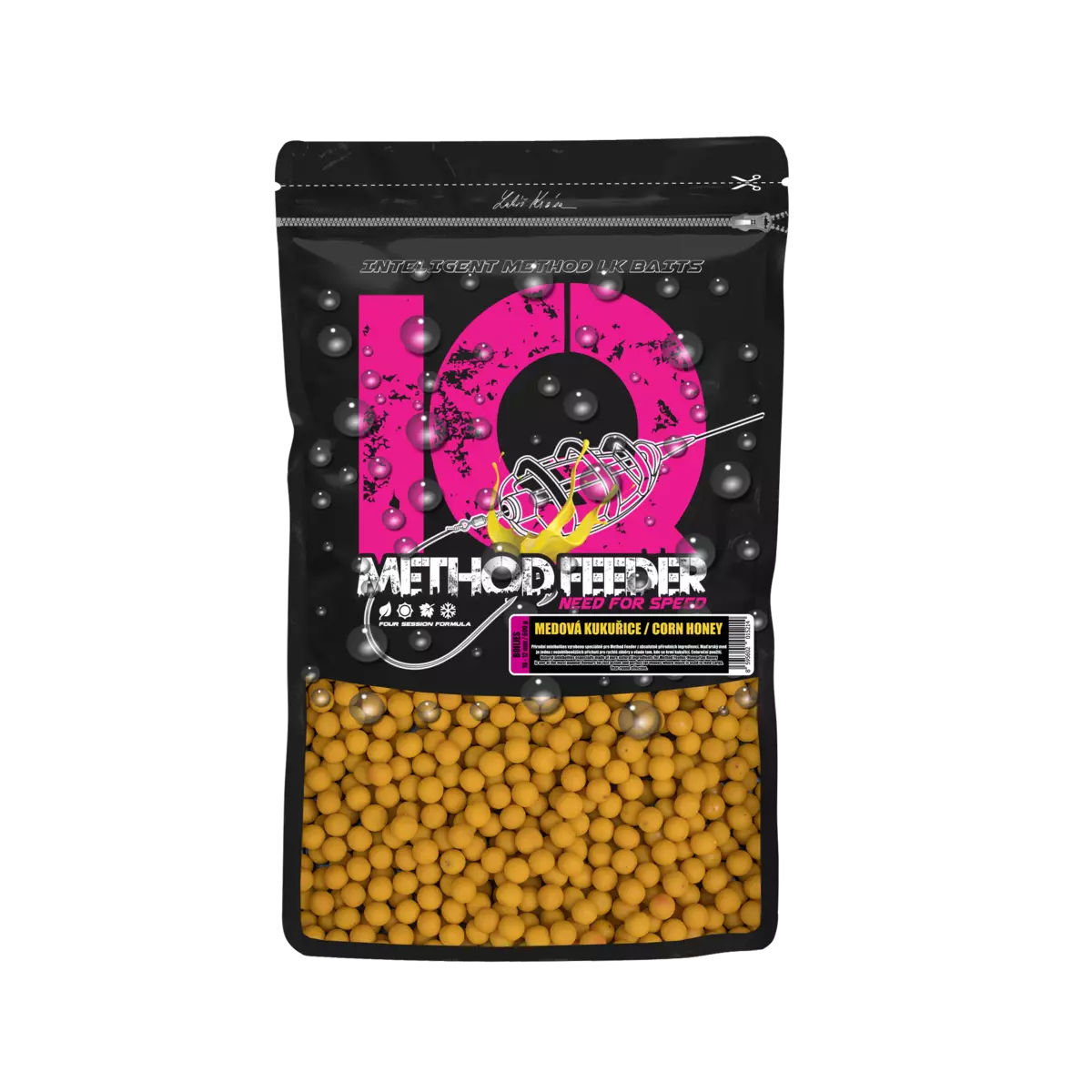 LK Baits IQ Method Feeder Boilies 10-12mm, 600g