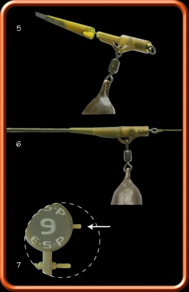 ESP závěsky s převlekem Ejector Lead Clips vel. 9