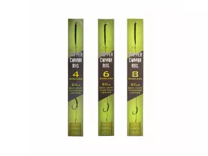 ESP návazec Gripper Combi Rigs Green Barbless