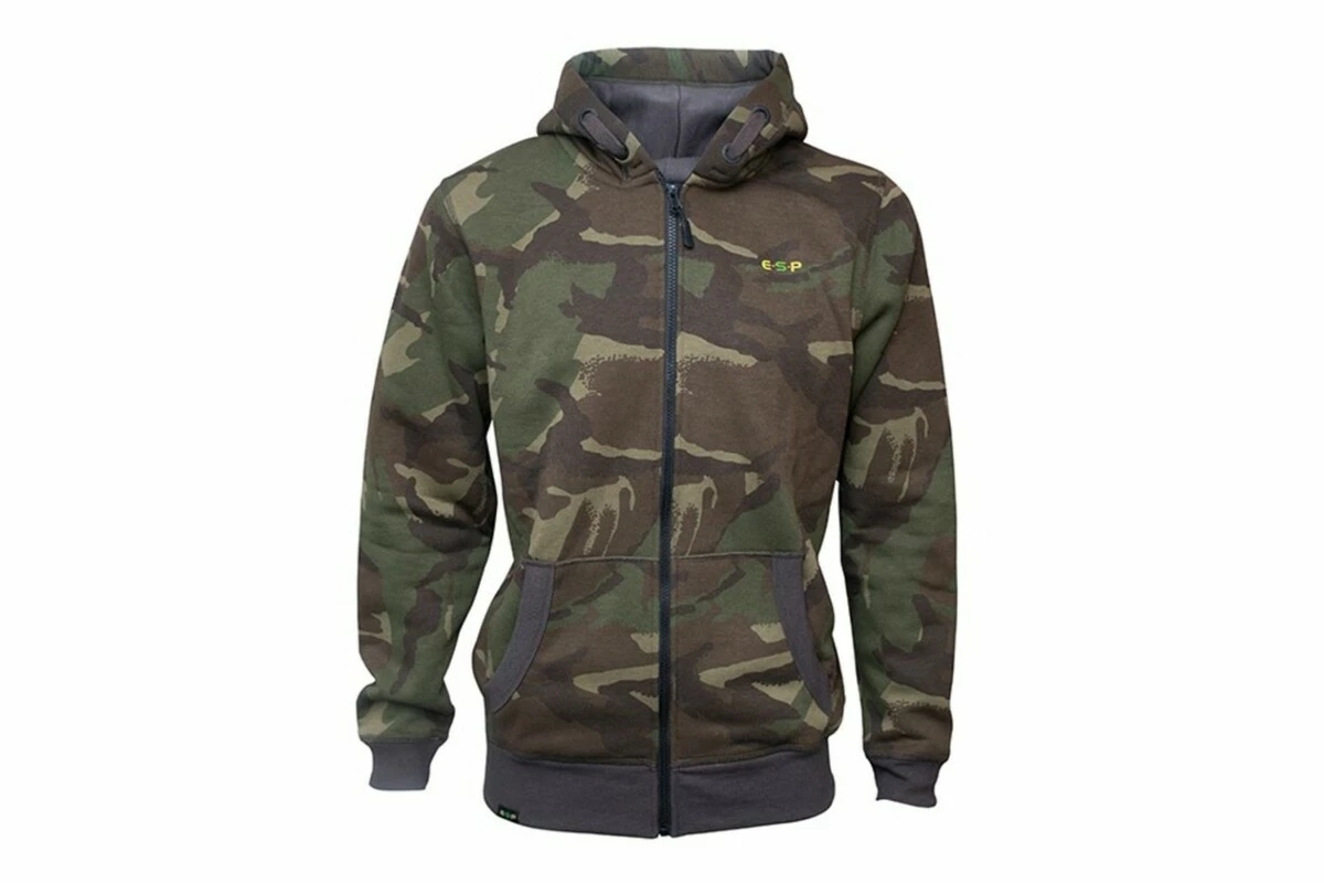 ESP mikina Camo Zipped Hoody