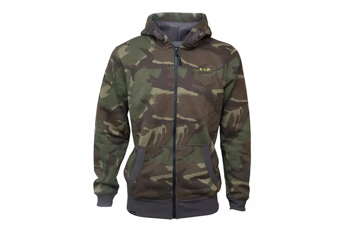 ESP mikina Camo Zipped Hoody