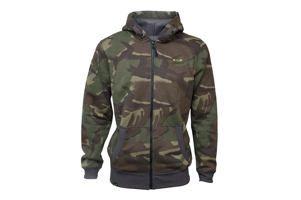 ESP mikina Camo Zipped Hoody