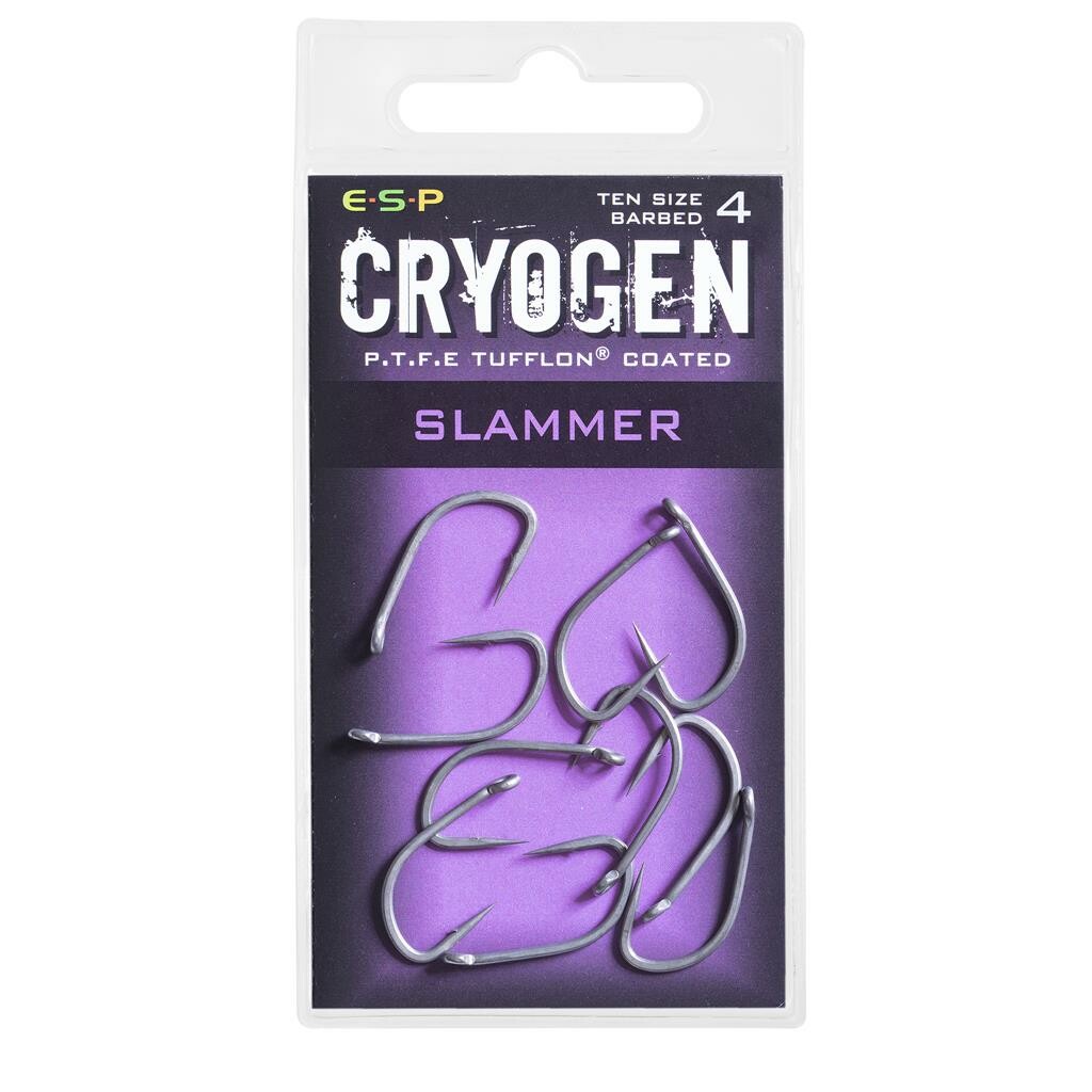 ESP háčky Cryogen Slammer Hooks Barbed vel. 4, 10 ks