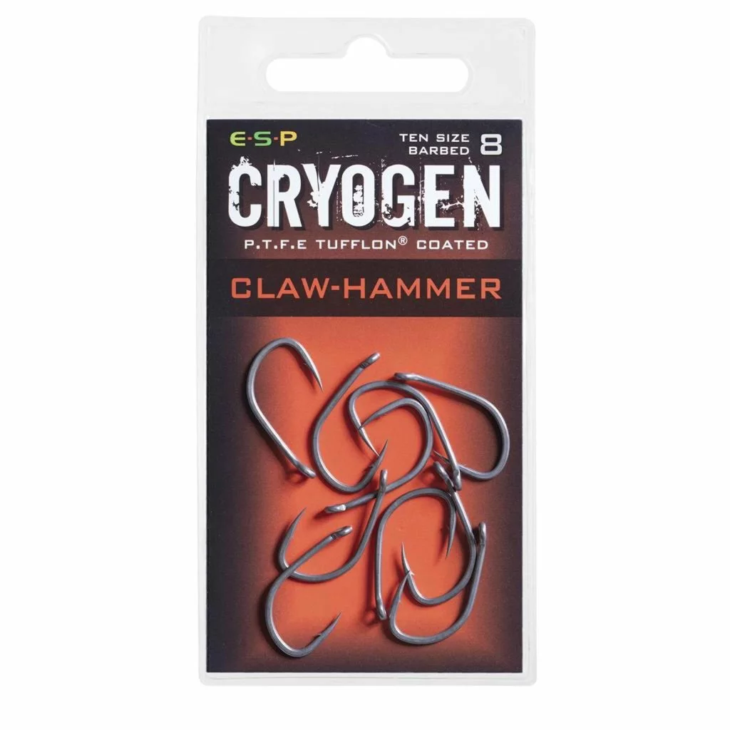ESP háčky Cryogen Claw Hammer Hooks Barbed vel. 8, 10 ks