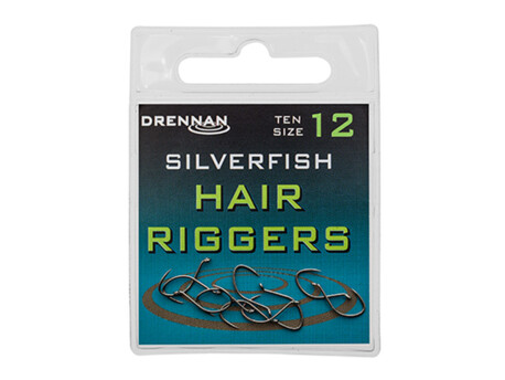 Drennan háčky bez protihrotu Silverfish Hair Riggers Barbless