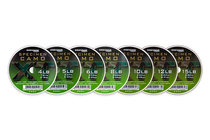 Drennan vlasec Specimen Camo XT 250m