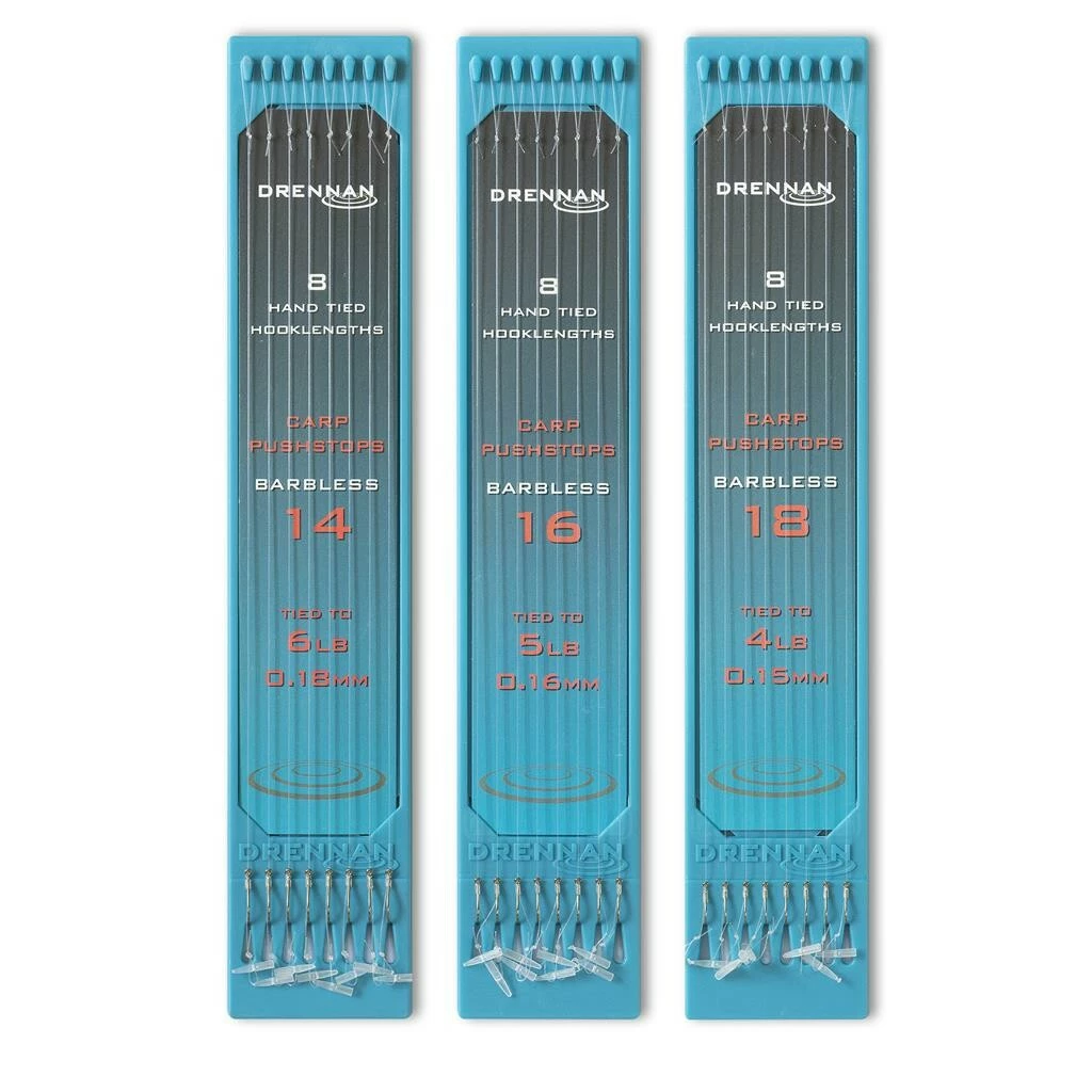 Drennan hotový návazec Carp Pushstop Barbless