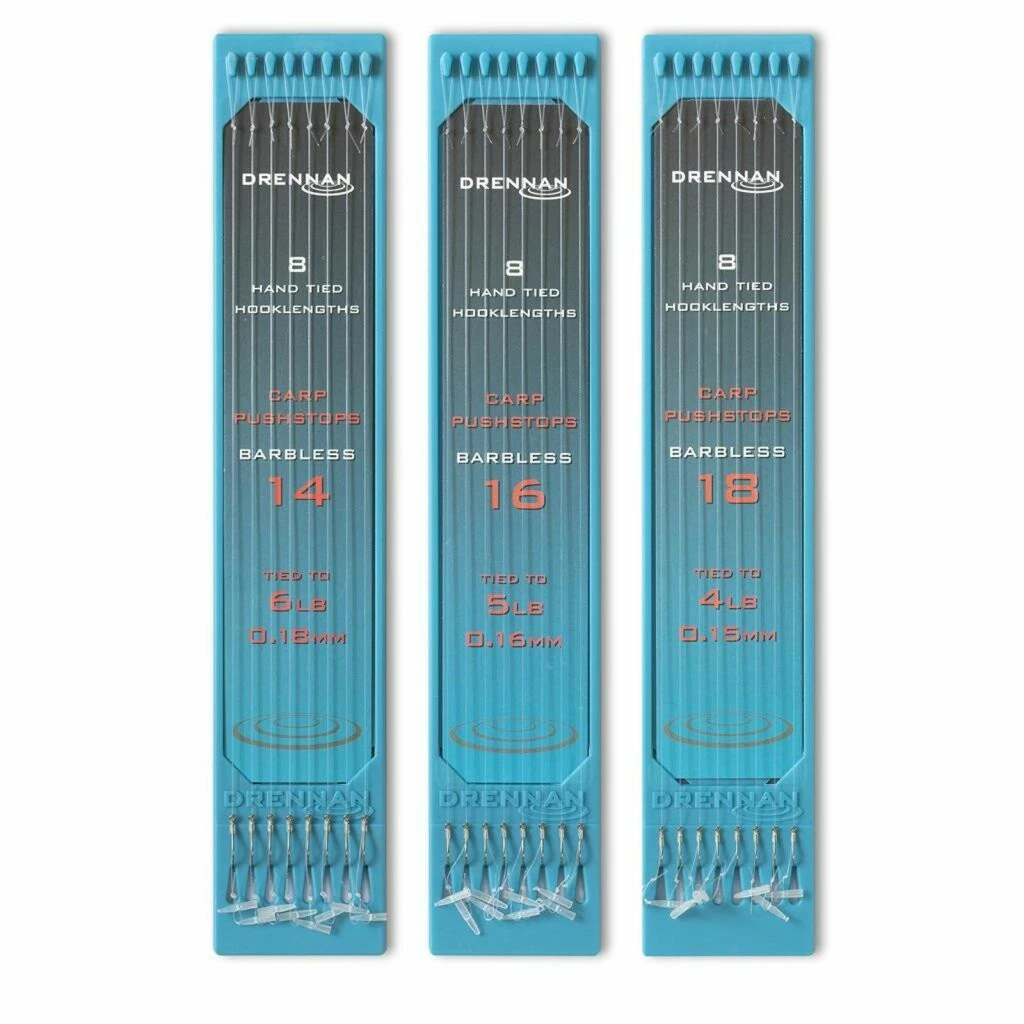 Drennan hotový návazec Carp Pushstop Barbless
