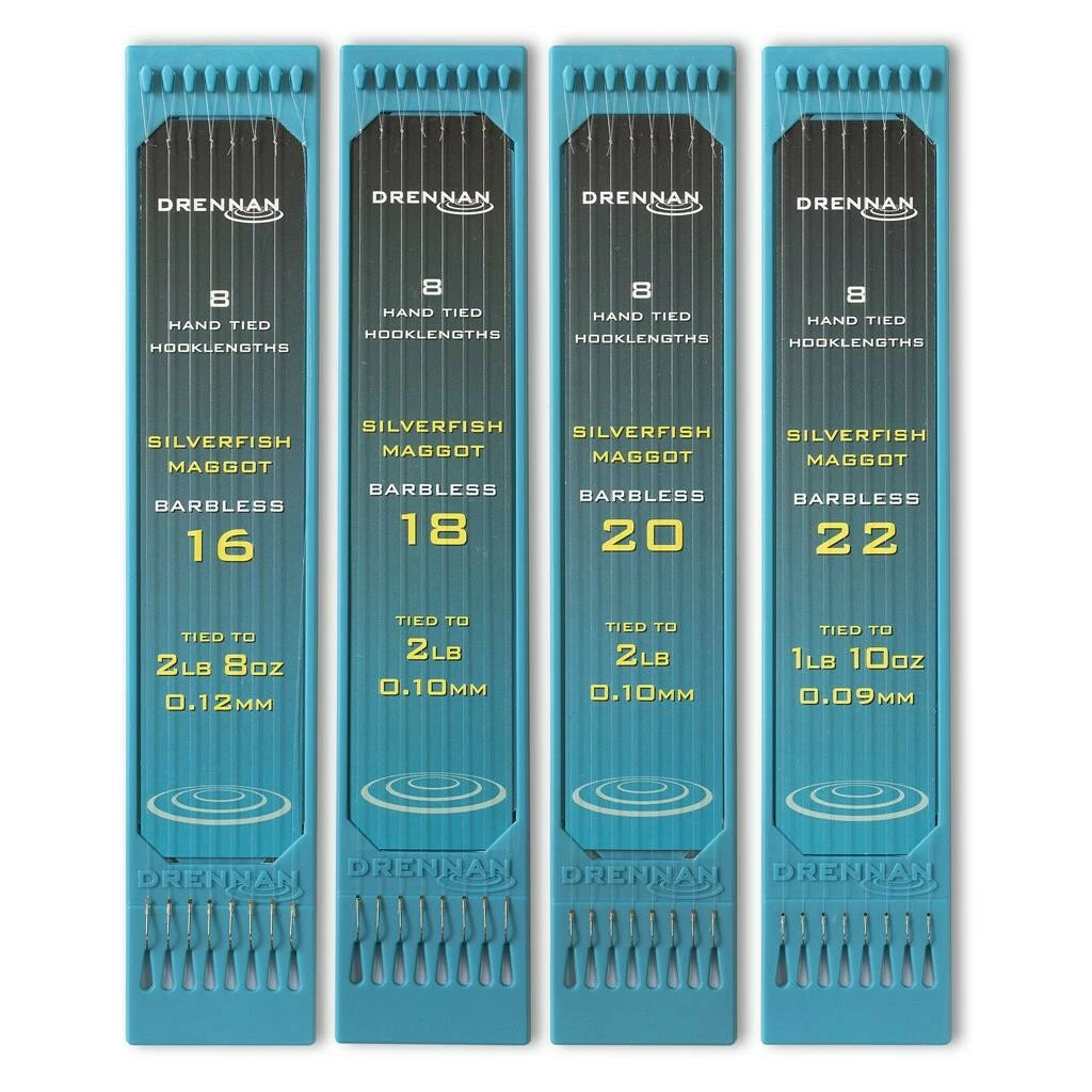 Drennan hotový návazec Silverfish Maggot Barbless