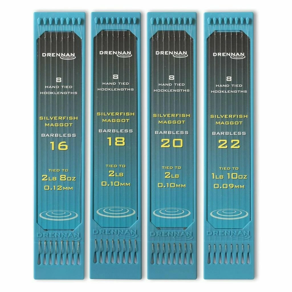 Drennan hotový návazec Silverfish Maggot Barbless