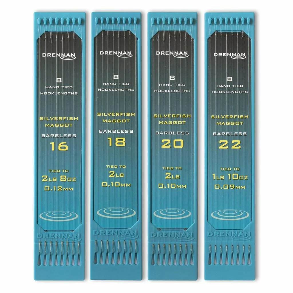Drennan hotový návazec Silverfish Maggot Barbless
