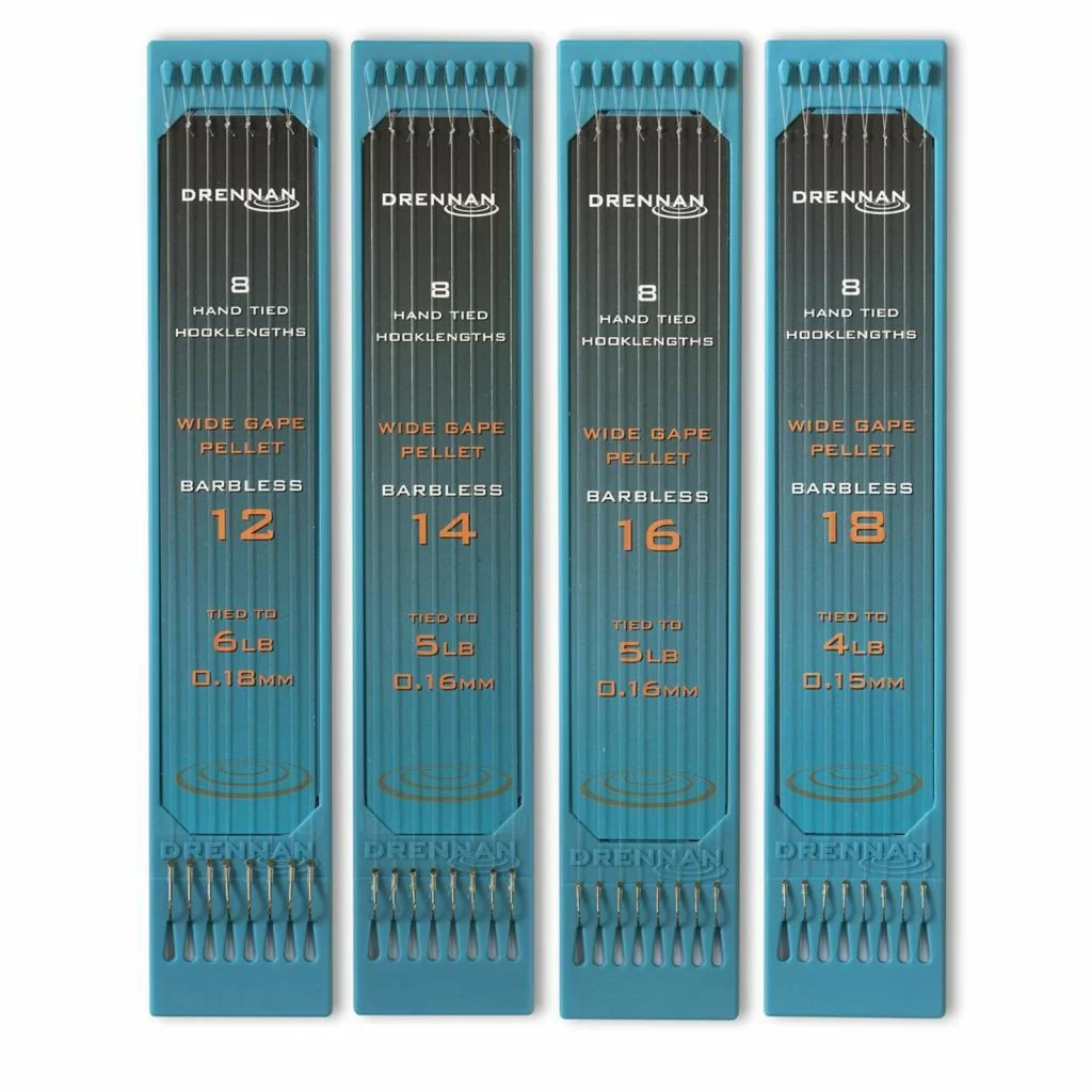 Drennan hotový návazec Wide Gape Pellet Barbless