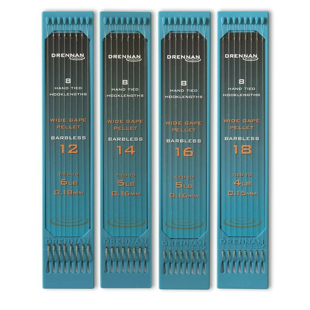 Drennan hotový návazec Wide Gape Pellet Barbless